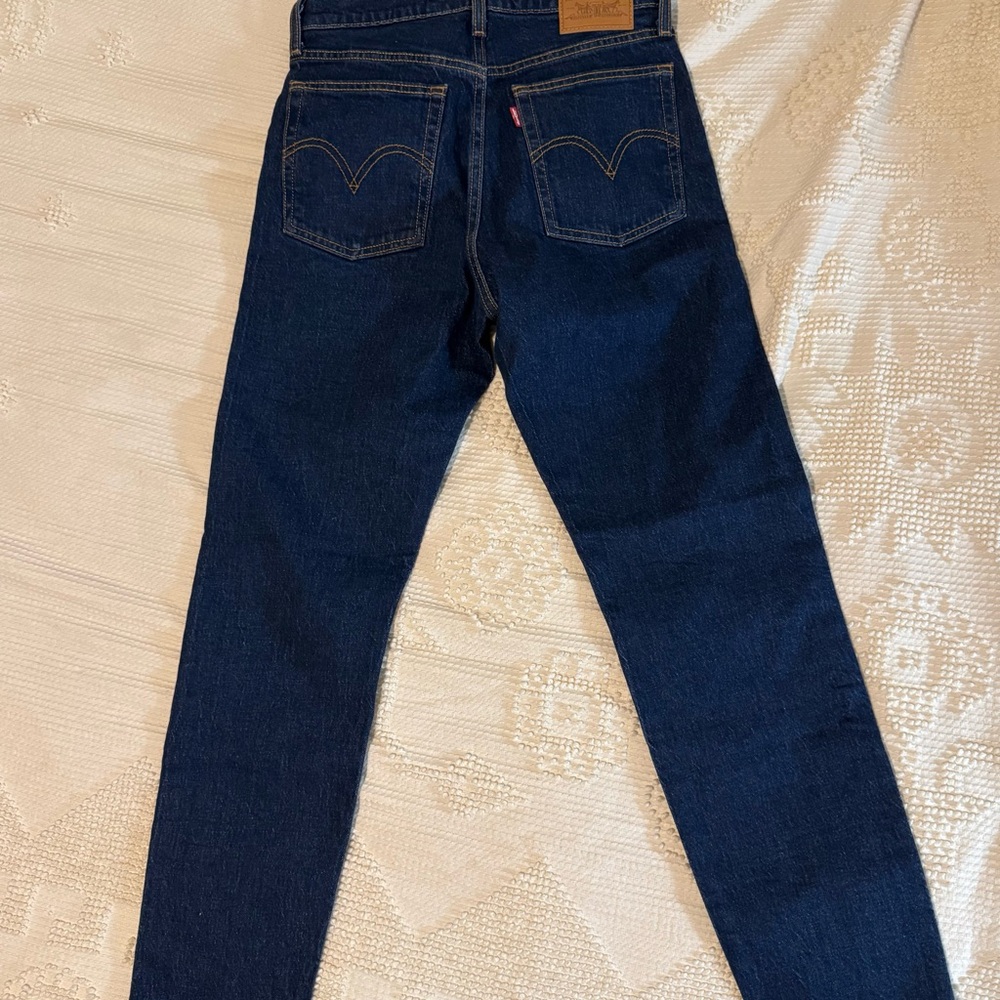 Levi's Dark Blue Wedgie Jeans